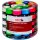 MSV Overgrip Cyber Wet 60er 10 Farben gemischt, inkl. schwarz und weiss