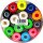 MSV Overgrip Cyber Wet 60er 10 Farben gemischt, inkl. schwarz und weiss