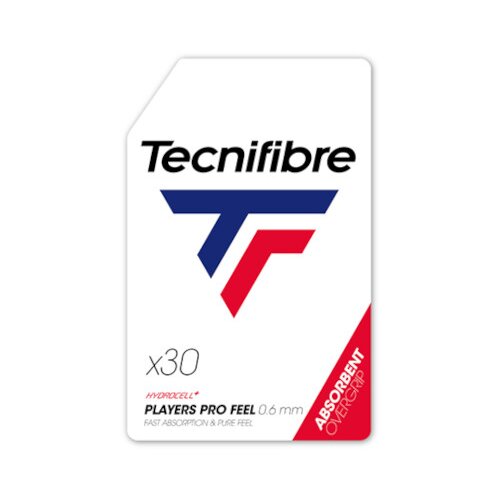 Tecnifibre PLAYERS PRO FEEL Overgrip 30er weiß