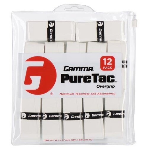 Gamma PureTac Overgrip 12er weiß