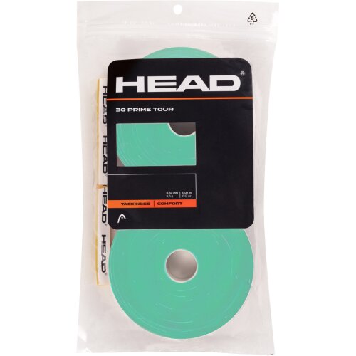 Head Prime Tour Overgrip 30er Pack mint
