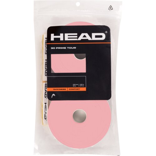 Head Prime Tour Overgrip 30er Pack pink