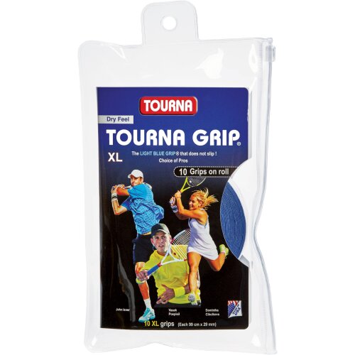 Tourna Grip XL 10er Pack blau Overgrip