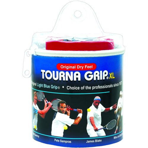 Tourna Grip XL 30er Tour Pack blau Overgrip