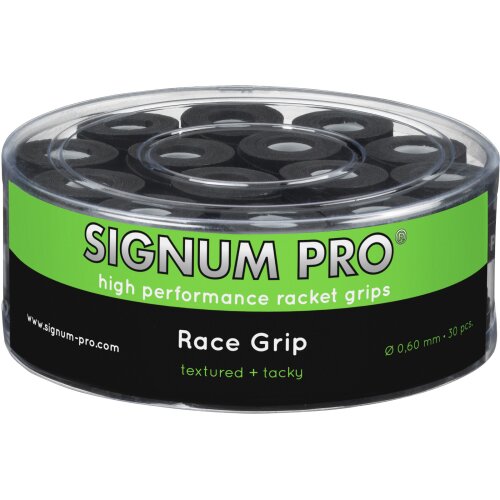 SIGNUM PRO Race Grip OVERGRIP ( 30er Box ) schwarz