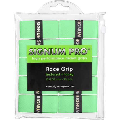 SIGNUM PRO Race Grip OVERGRIP ( 10er Pack ) grün