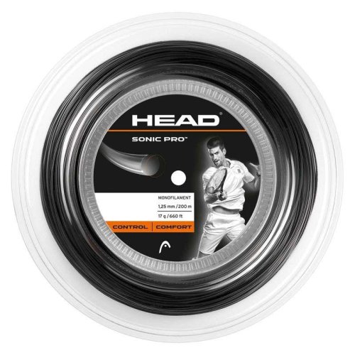 HEAD Sonic Pro ( 200m Rolle ) schwarz 1,25 mm