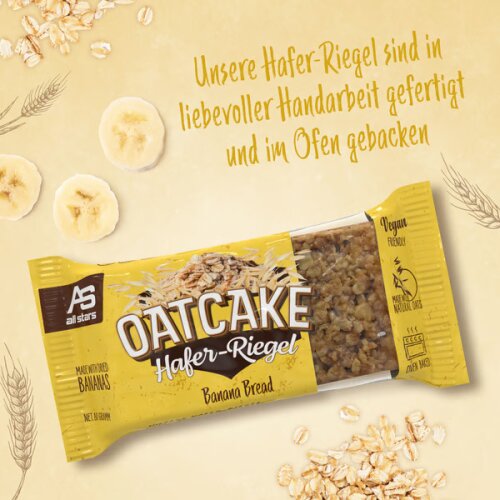 All Stars Oatcake Hafer - Banana Bread Riegel