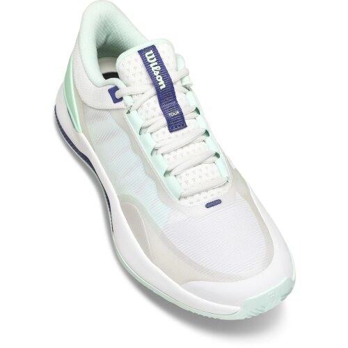Wilson Intrigue Tour Women Clay Court White-Bay-Skipper Blue