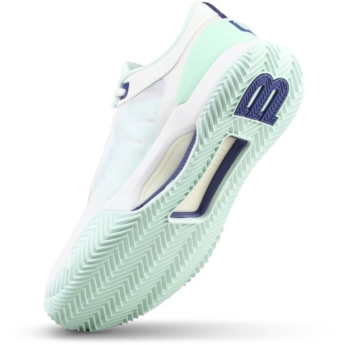 Wilson Intrigue Tour Women Clay Court White-Bay-Skipper Blue