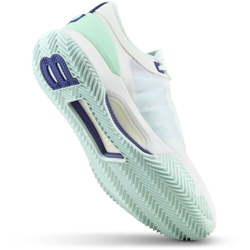 Wilson Intrigue Tour Women Clay Court White-Bay-Skipper Blue