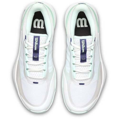 Wilson Intrigue Tour Women Clay Court White-Bay-Skipper Blue