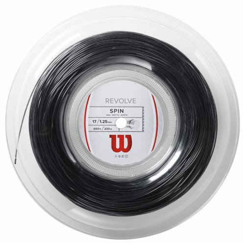 Wilson Revolve  ( 200m Rolle ) schwarz 1,25 mm