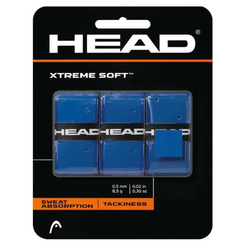 Head Xtreme Soft Overgrip 3er Pack schwarz od. weiß od. blau od. gelb od. pink