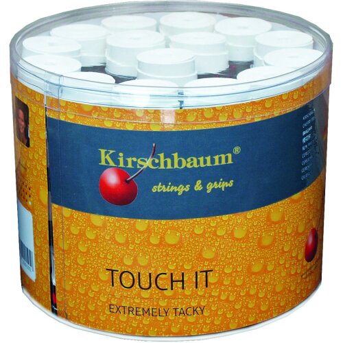 Kirschbaum TOUCH IT Overgrip ( 60er Box ) weiß