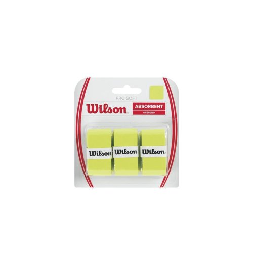 Wilson PRO SOFT OVERGRIP  ( 3er Pack ) lime