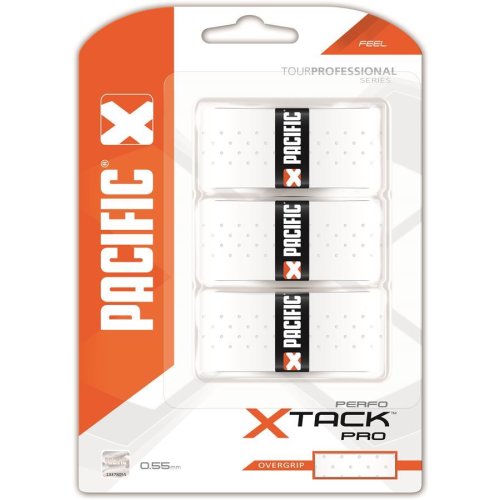 PACIFIC X Tack Pro perforated Over Grips 30er Pack weiß