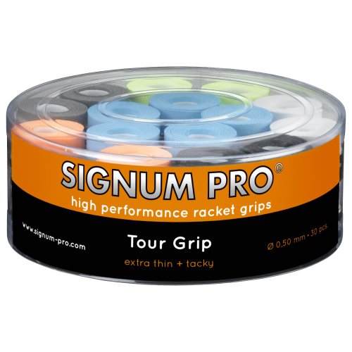 SIGNUM PRO Tour Grip OVERGRIP ( 30er Box ) bunt