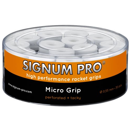 SIGNUM PRO Micro Grip OVERGRIP ( 30er Box ) weiß