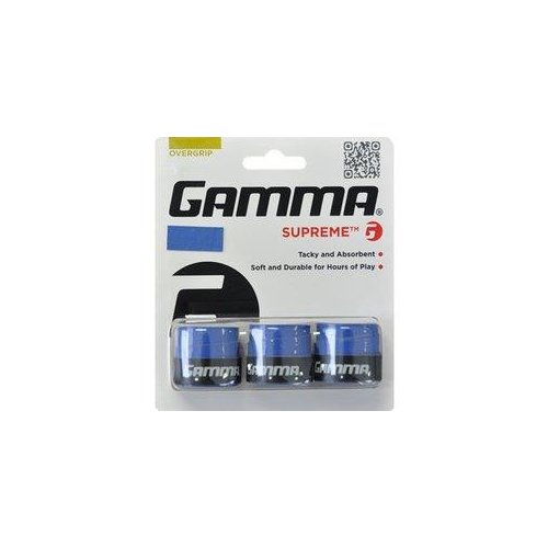 Gamma Supreme Overgrip 3er blau