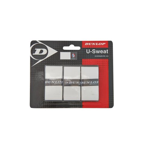 Dunlop U-SWEAT Overgrip ( 3er Pack ) weiß