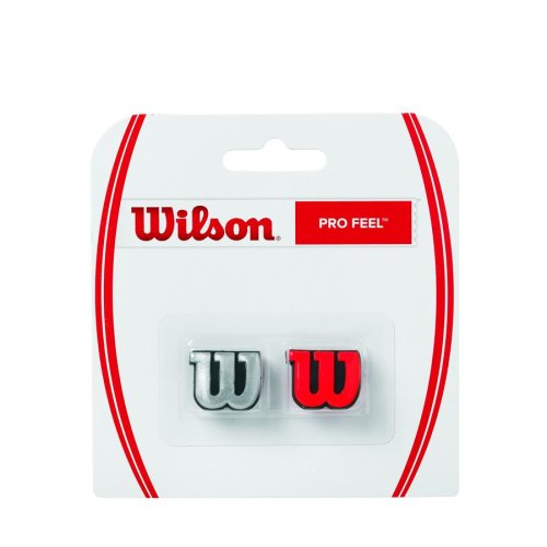 Wilson Pro Feel Dämpfer ( 2er Pack ) rot / silber