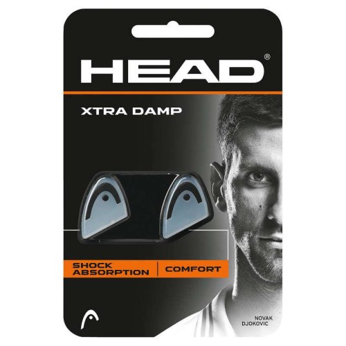 HEAD Xtra Damp 2er Pack transparent-schwarz