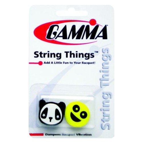 Gamma String Things  Panda und Smiley weiß / gelb