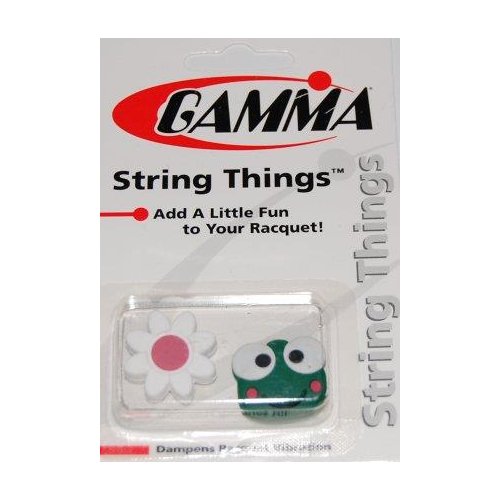 Gamma String Things Frosch und Blume weiß / grün