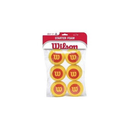 Wilson Starter Foam Ball 6er Pack