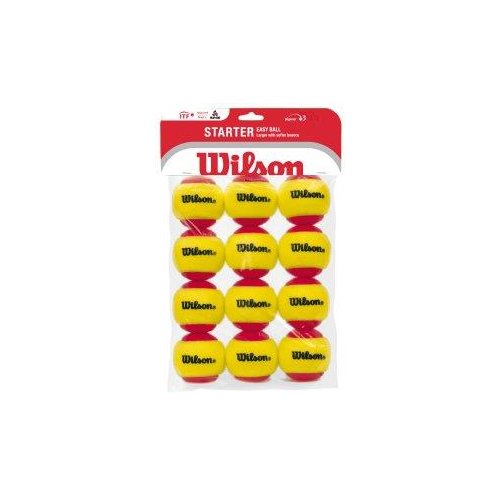 Wilson Starter Easy Balls STAGE 3 ROT 12er Pack