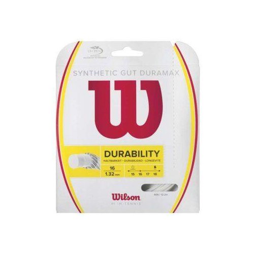 Wilson Synthetic Gut Duramax ( 12,2 m Set ) weiß 1,25 mm