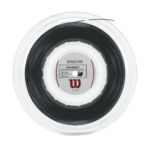 Wilson Revolve SPIN  ( 200m Rolle ) schwarz 1,25 mm