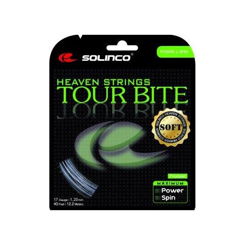 Solinco Tour Bite SOFT ( 12,2m Set ) silber 1,15 mm
