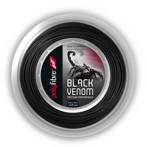 POLYFIBRE Black Venom ( 200m Rolle ) schwarz