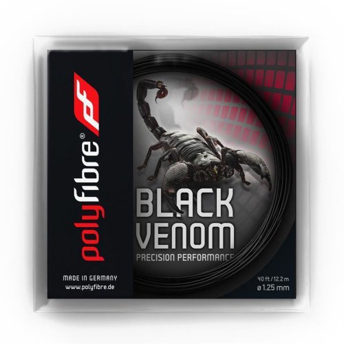 POLYFIBRE Black Venom ( 12m Set ) schwarz