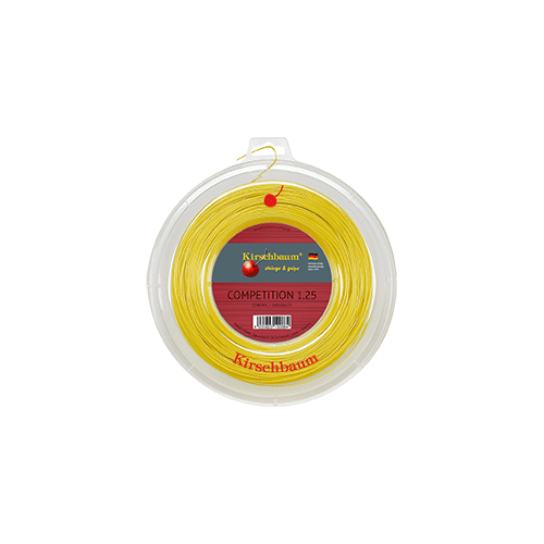Kirschbaum COMPETITION ( 200m Rolle ) perl-gelb 1,25 mm