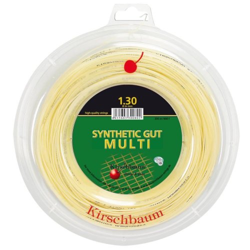 Kirschbaum SYNTHETIC GUT MULTI ( 200m Rolle ) natur 1,30 mm