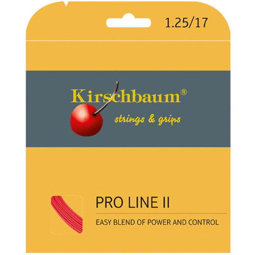 Kirschbaum PRO LINE No. II ( 12m Set ) kirschrot 1,15 mm