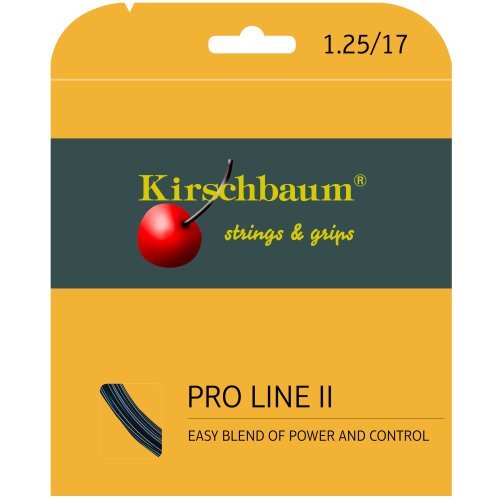 Kirschbaum PRO LINE No. II ( 12m Set ) schwarz 1,25 mm
