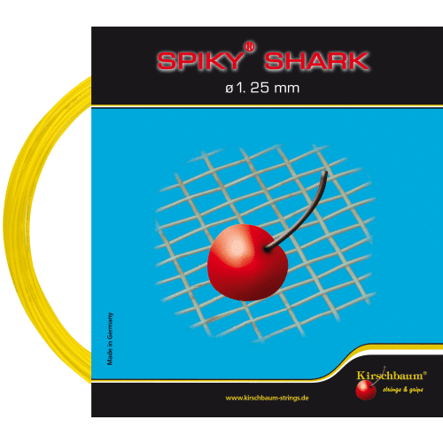 Kirschbaum SPIKY SHARK ( 12m Set ) gelb 1,25 mm