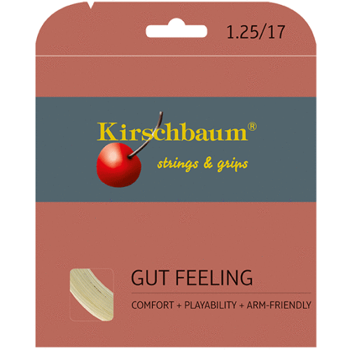 Kirschbaum GUT FEELING ( 12m Set ) natur 1,25 mm