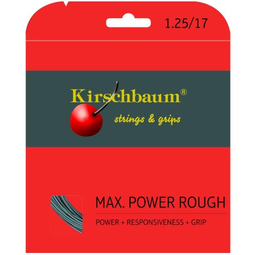 Kirschbaum MAX. POWER Rough ( 12m Set ) anthrazit