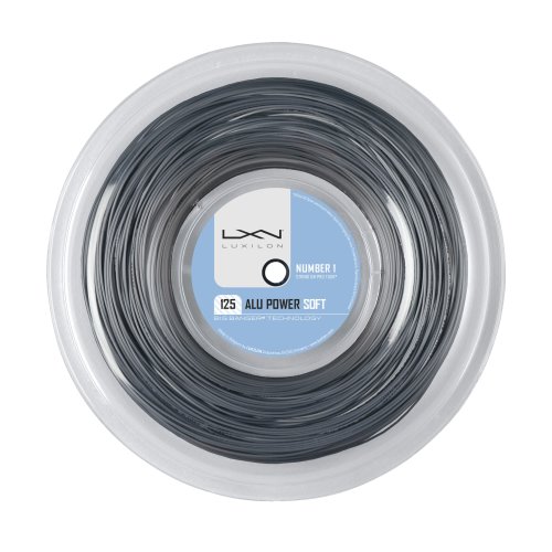 Luxilon Big Banger Alu Power Soft ( 200m Rolle ) silber 1,25 mm