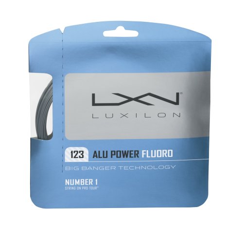 LUXILON BIG BANGER ALU POWER FLUORO  ( 12,2m Set ) silber 1,23 mm