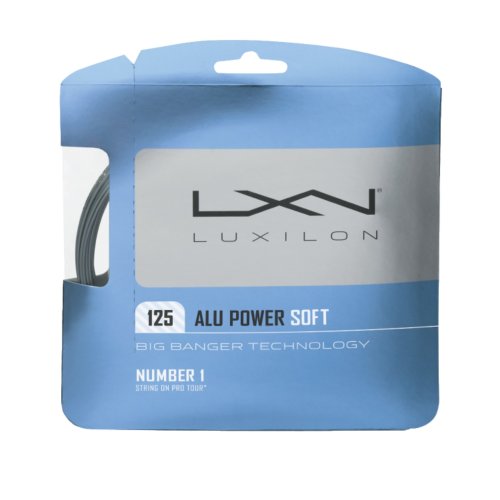 Luxilon Big Banger Alu Power Soft ( 12,2m Set ) silber