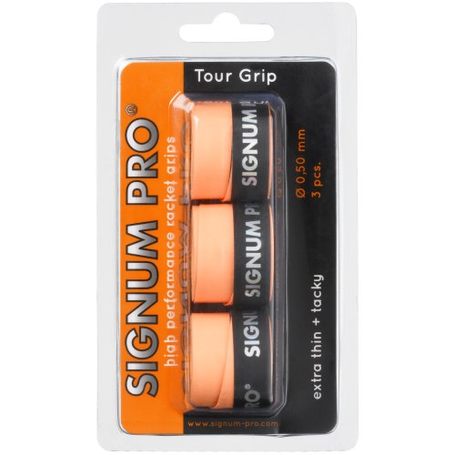 SIGNUM PRO Tour Grip OVERGRIP ( 3er Pack ) orange