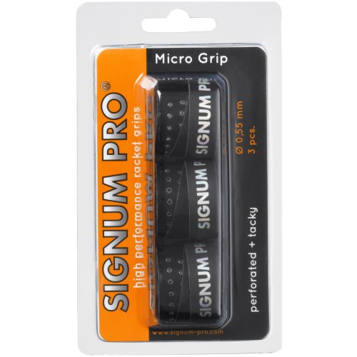 SIGNUM PRO Micro Grip OVERGRIP ( 3er Pack ) schwarz