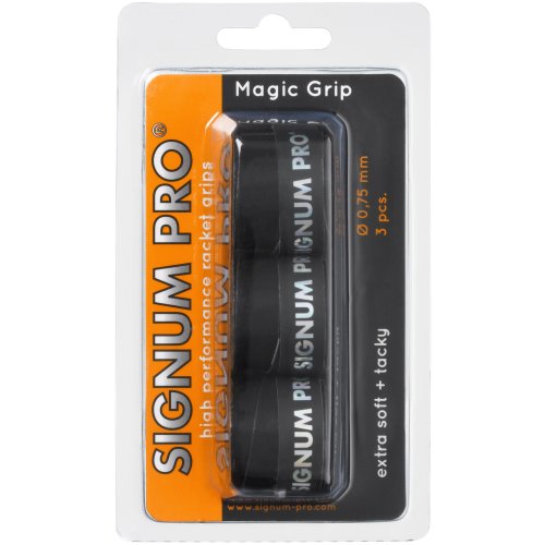 SIGNUM PRO Magic Grip OVERGRIP ( 3er Pack ) schwarz
