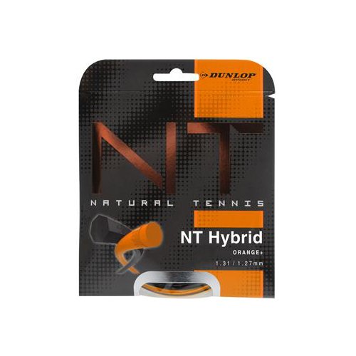 DUNLOP Revolution NT Hybrid ( 12m Set ) schwarz / orange 1,31 mm / 1,27 mm